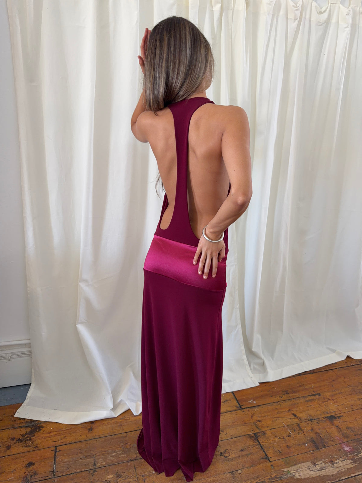 SERENA DRESS RUBY