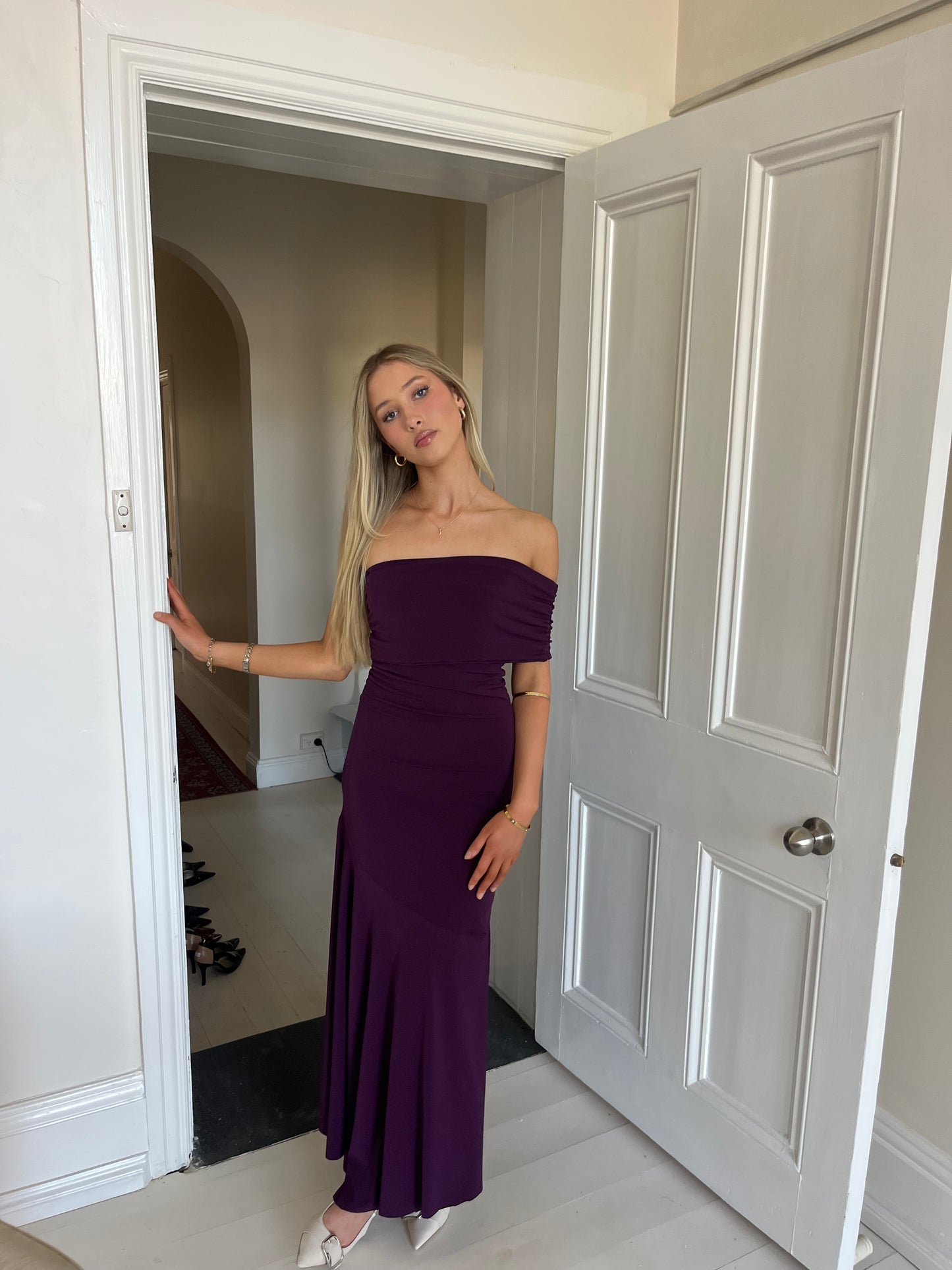 JAYDE DRESS PURPLE