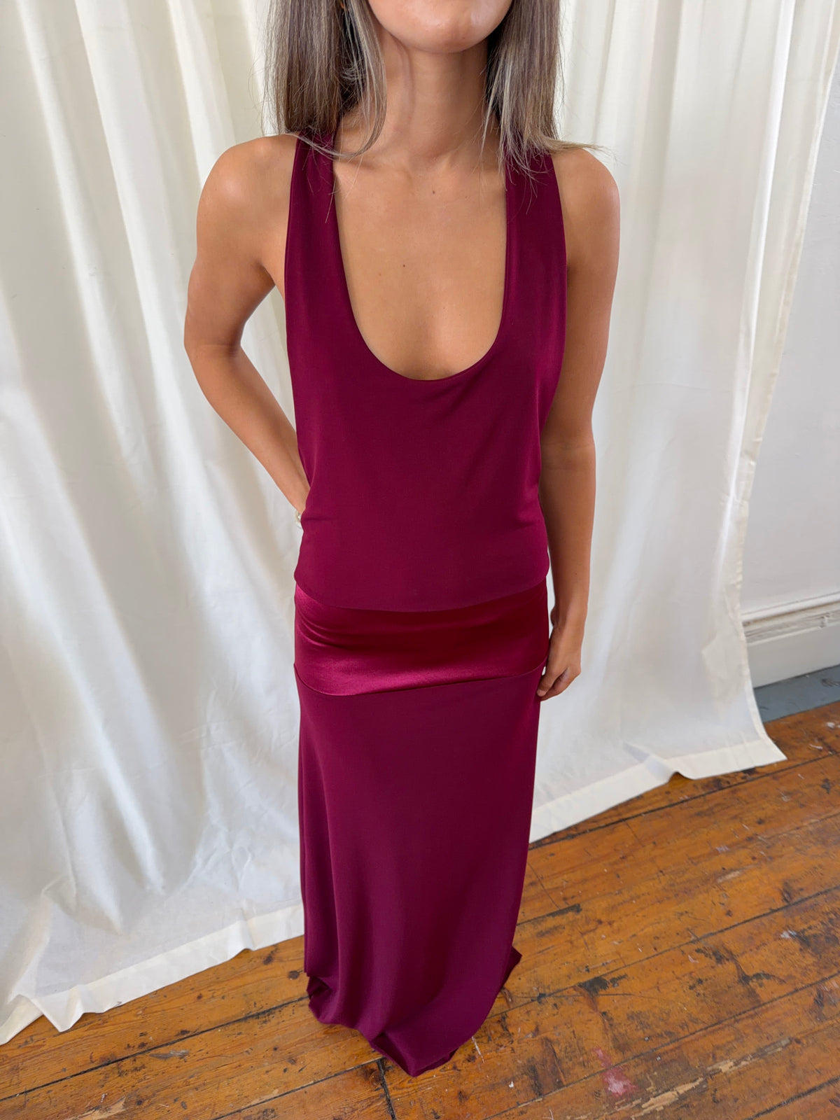 SERENA DRESS RUBY