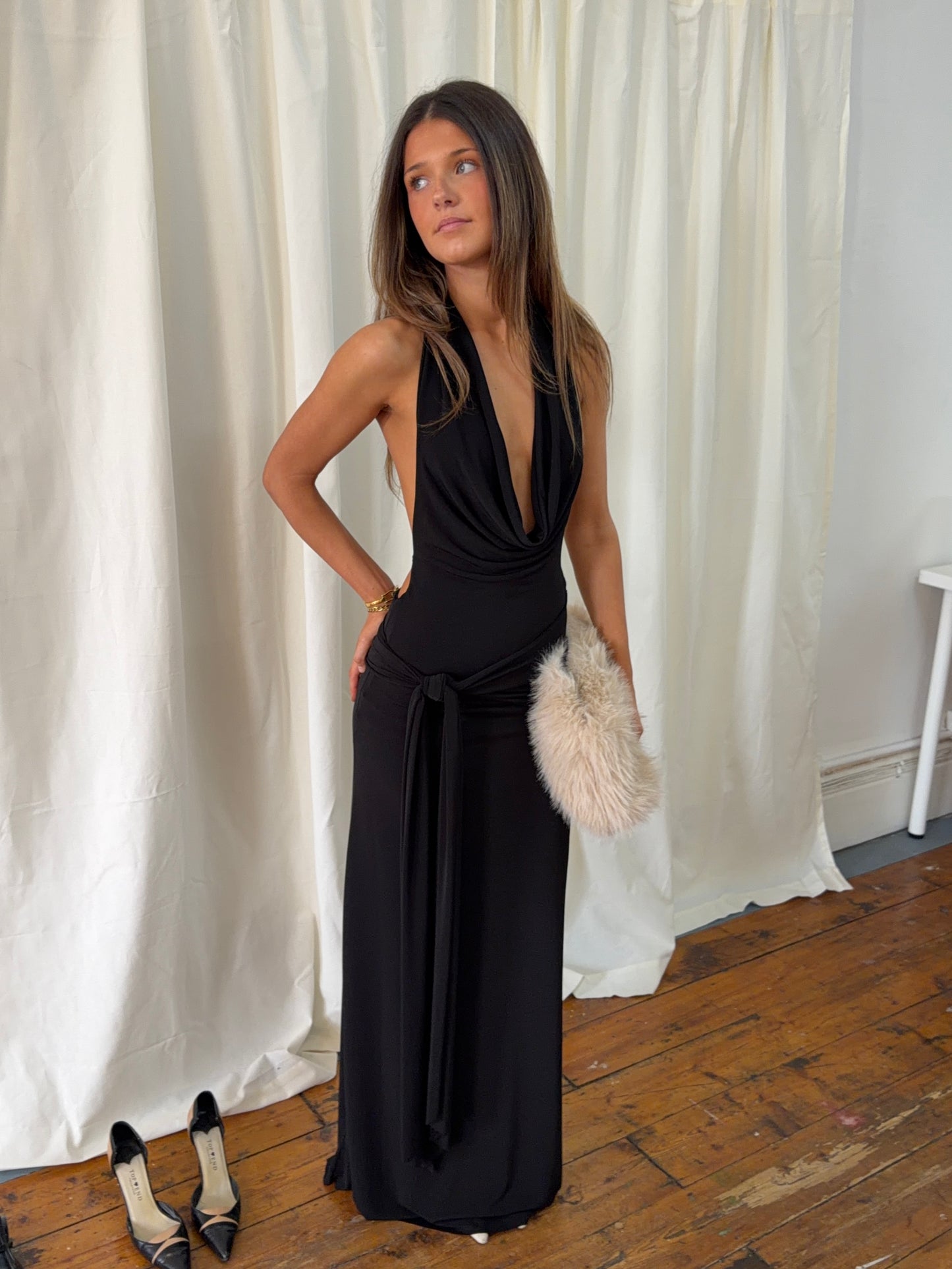 NADIA DRESS BLACK – LaMarie