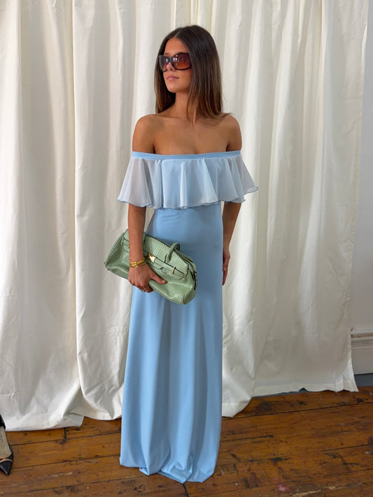 PHYLLIS DRESS BABY BLUE