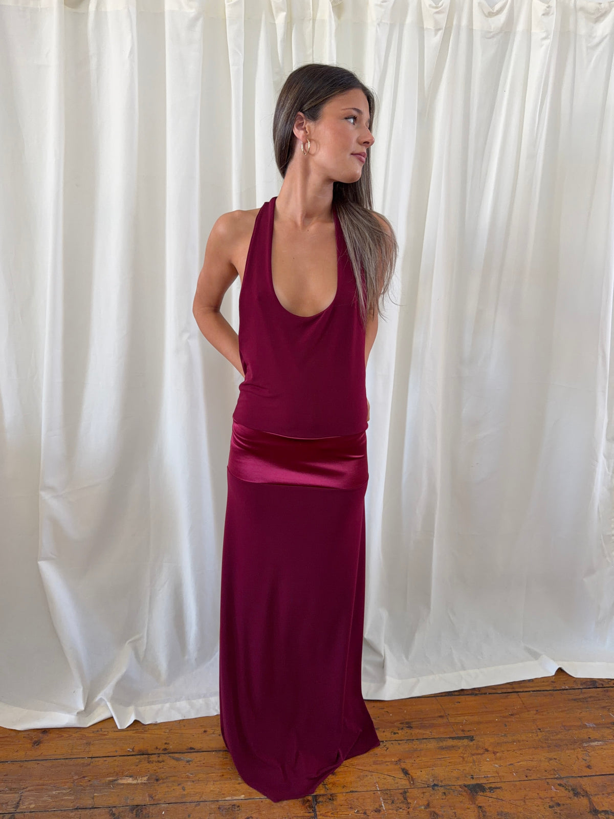 SERENA DRESS RUBY