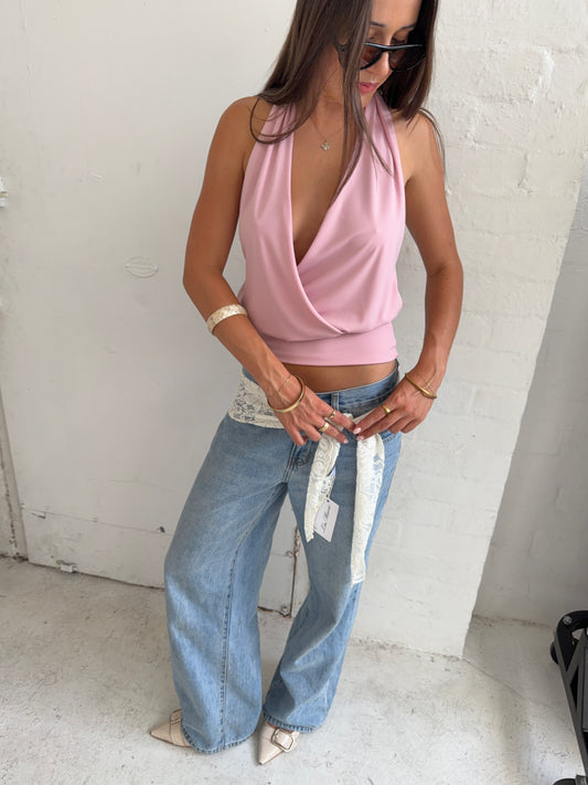 ELOISE TOP BLUSH PINK