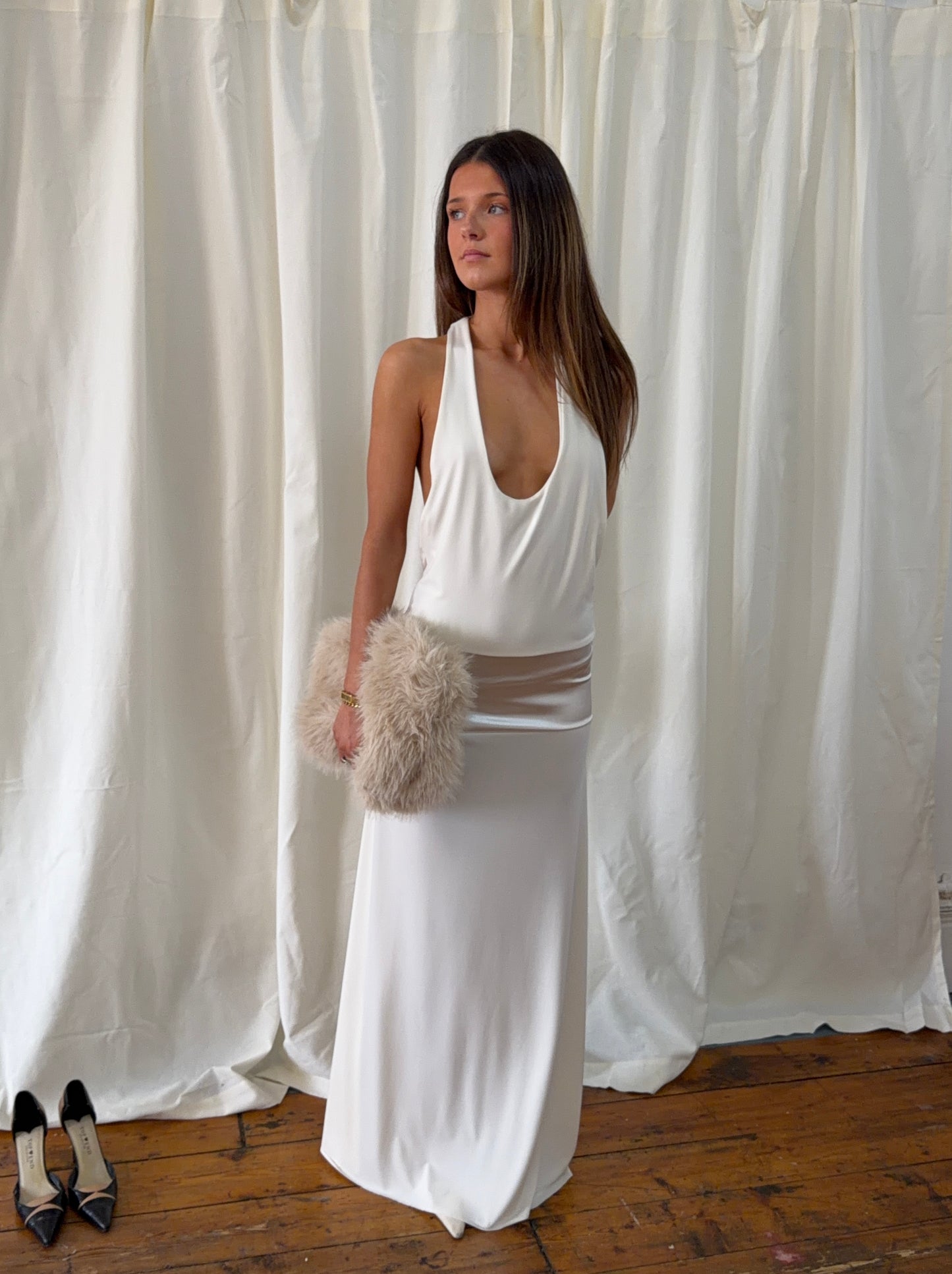 SERENA DRESS IVORY
