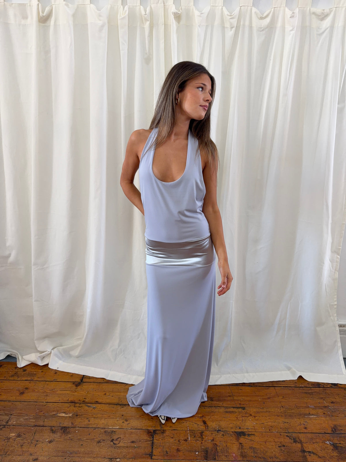 SERENA DRESS SILVER
