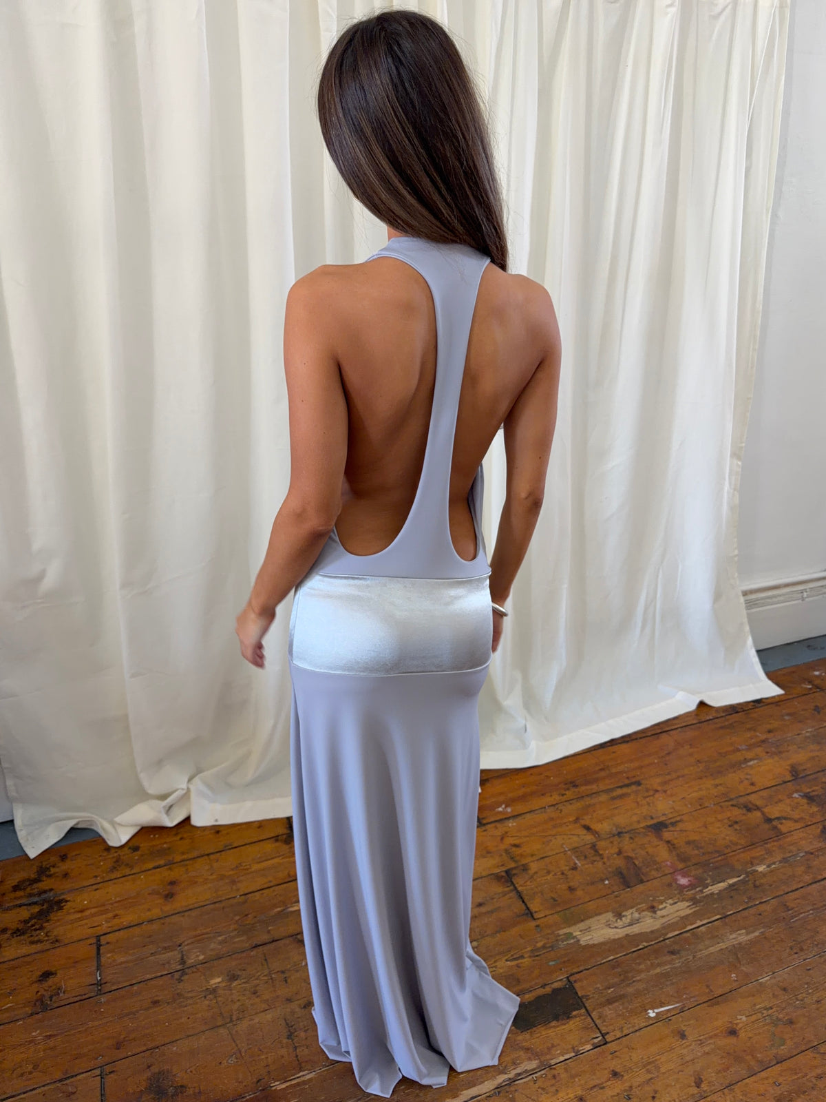 SERENA DRESS SILVER