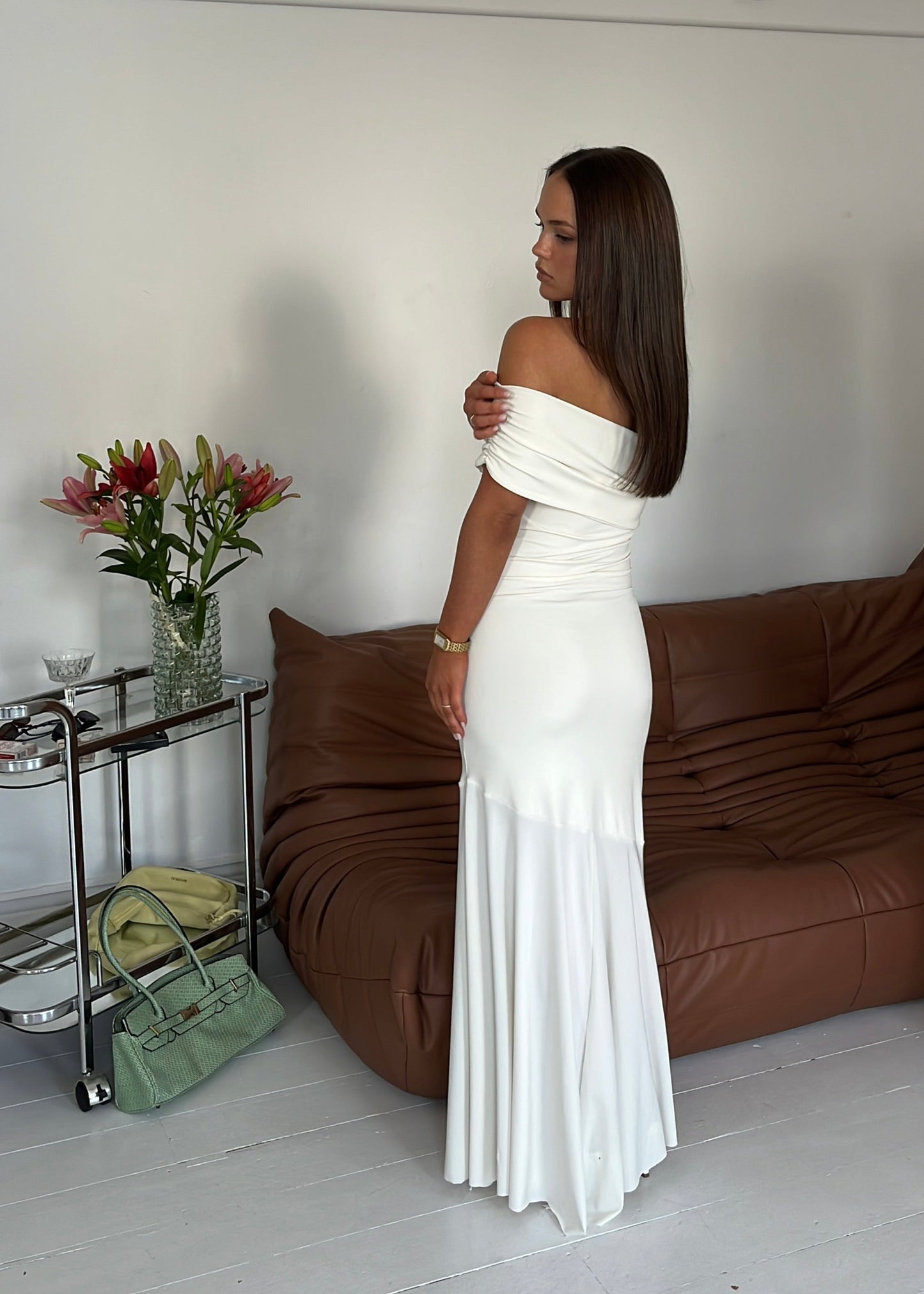 JAYDE DRESS IVORY
