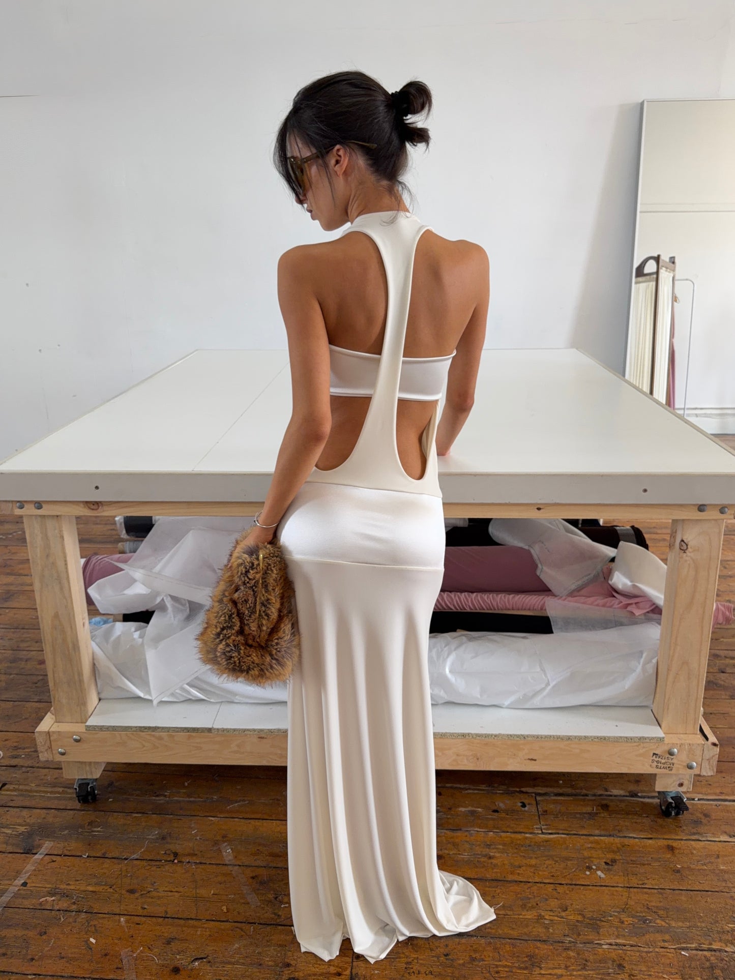SERENA DRESS BRALETTE IVORY